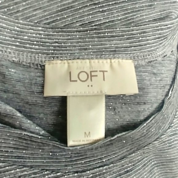 Ann Taylor Loft Dress with Shimmer Medium - Picture 5 of 6